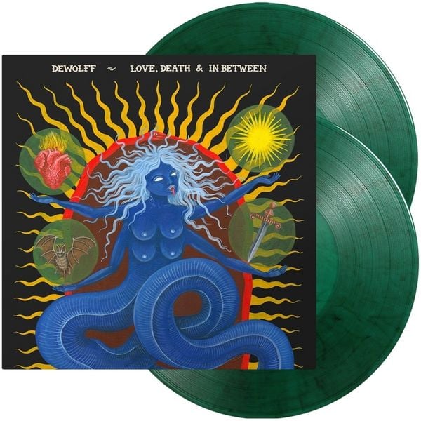 Produktbild: Love, Death & In Between,2 Schallplatte (2LP Green Marble)