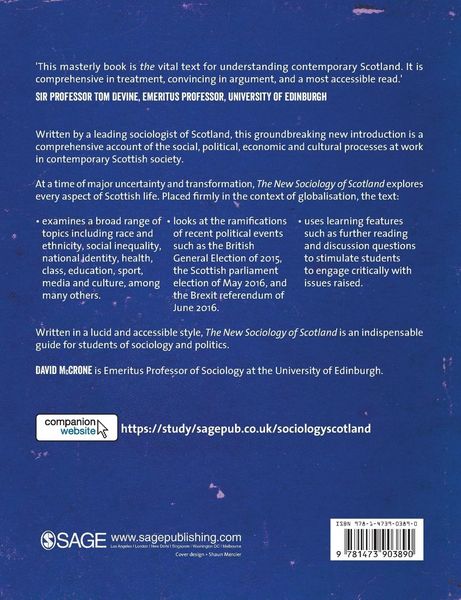 Produktbild: The New Sociology of Scotland