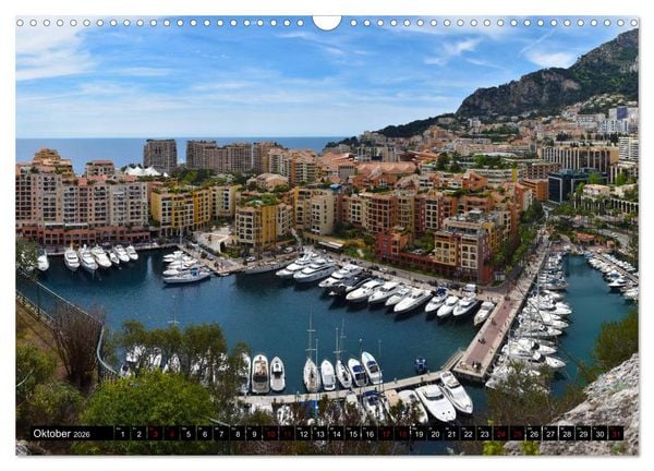 Produktbild: Riviera und Mehr - Nizza, Cannes, San Remo, Monaco (Wandkalender 2026 DIN A3 quer), CALVENDO Monatskalender