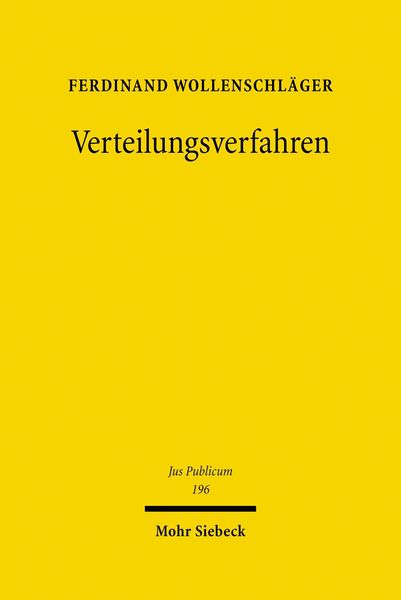 Produktbild: Verteilungsverfahren