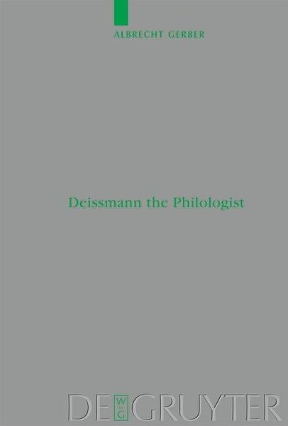 Produktbild: Deissmann the Philologist