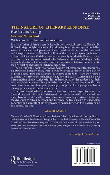 Produktbild: The Nature of Literary Response