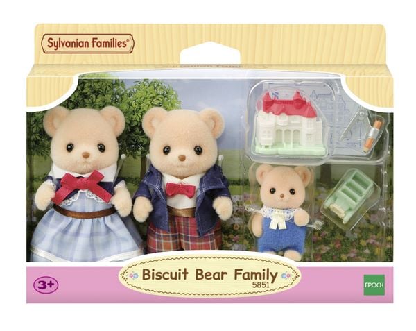 Produktbild: Sylvanian Families 5851 - Biscuit B&auml;ren Familie