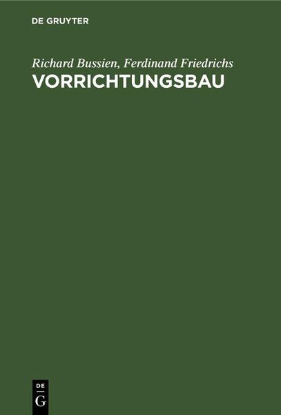 Produktbild: Vorrichtungsbau