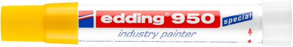 Produktbild: Edding 950 industry painter 4-950005 Industriemarker Gelb wasserfest: Ja