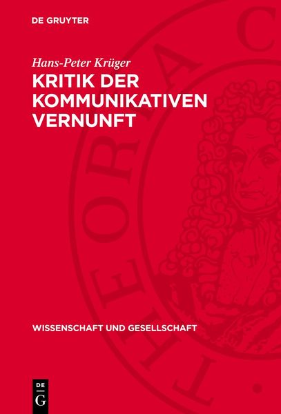 Produktbild: Kritik der kommunikativen Vernunft