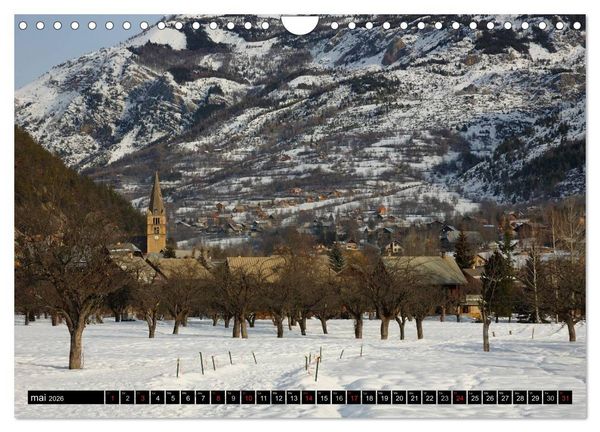 Produktbild: Neige sur les Hautes Alpes (Calendrier mural 2026 DIN A4 vertical), CALVENDO calendrier mensuel