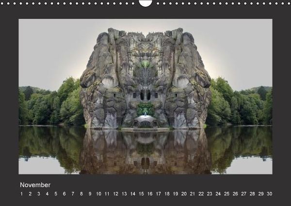 Produktbild: Spiegelwelten - die Externsteine (Wandkalender immerw&auml;hrend DIN A3 quer)