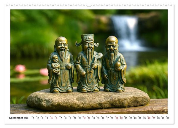 Produktbild: Bilder f&uuml;r ein gutes Feng Shui (Wandkalender 2026 DIN A2 quer), CALVENDO Monatskalender