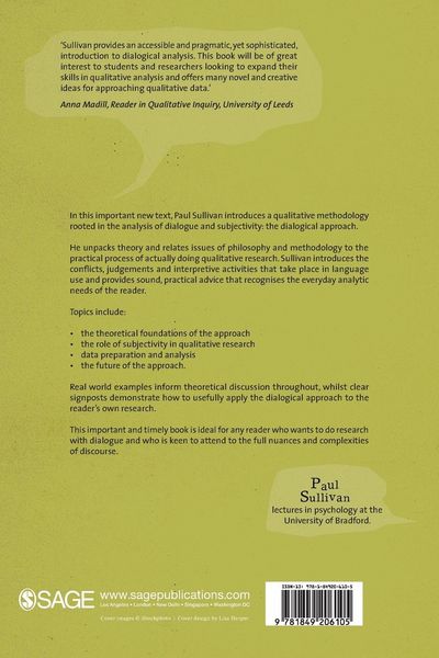 Produktbild: Qualitative Data Analysis Using a Dialogical Approach