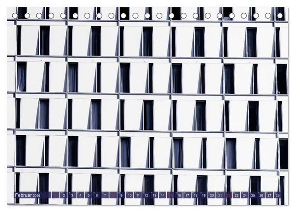 Produktbild: Abstrakte Architektur (Tischkalender 2026 DIN A5 quer), CALVENDO Monatskalender