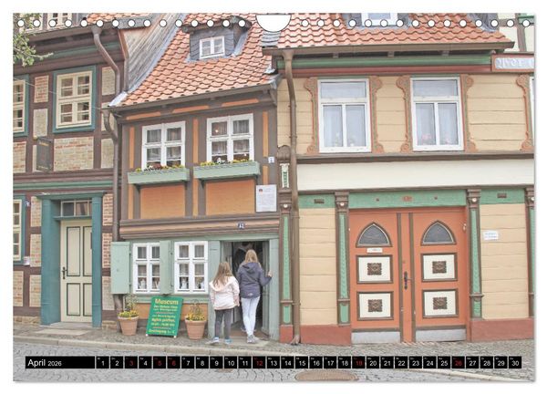 Produktbild: Wernigerode - Fachwerkstadt am Harz (Wandkalender 2026 DIN A4 quer), CALVENDO Monatskalender