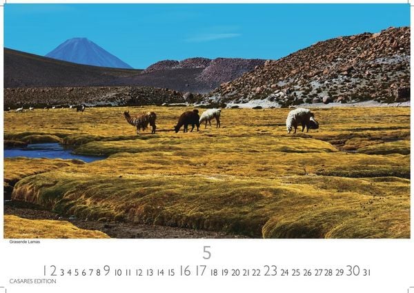 Produktbild: Chile Kalender 2027 &ndash; Wandkalender | Fotokalender S&uuml;damerika 24x35cm &ndash; Spektakul&auml;re Landschaften von Atacama bis Patagonien, perfekt als Geschenk & Wanddeko