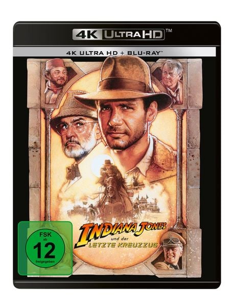 Produktbild: Indiana Jones und der letzte Kreuzzug (+ Blu-ray)