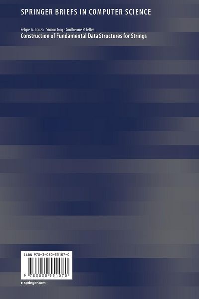 Produktbild: Construction of Fundamental Data Structures for Strings