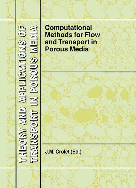 Produktbild: Computational Methods for Flow and Transport in Porous Media