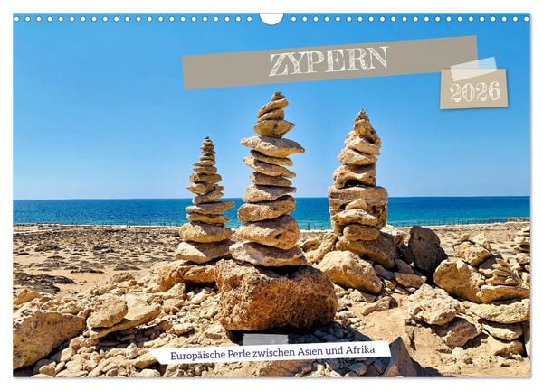 Produktbild: Zypern - Europ&auml;ische Perle zwischen Asien und Afrika (Wandkalender 2026 DIN A3 quer), CALVENDO Monatskalender