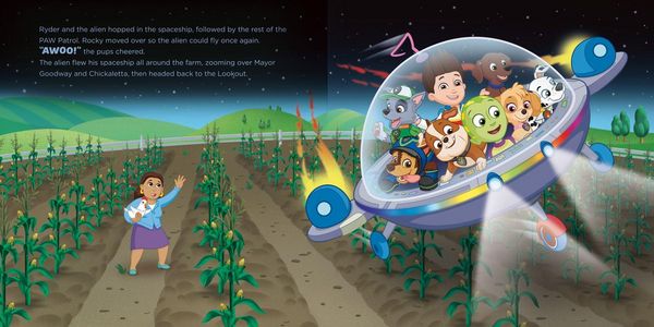 Produktbild: PAW Patrol Pups Save the Alien Picture Book