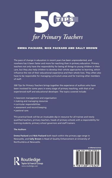 Produktbild: 500 Tips for Primary School Teachers