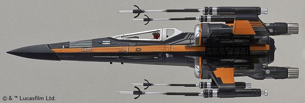 Produktbild: Modellbau BANDAI Poe's X-Wing Fighter