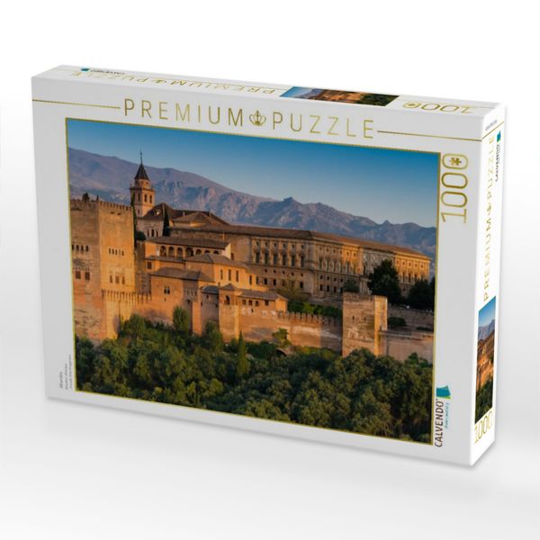 Produktbild: CALVENDO Puzzle Alhambra | 1000 Teile Lege-Gr&ouml;&szlig;e 64x48cm Foto-Puzzle f&uuml;r gl&uuml;ckliche Stunden