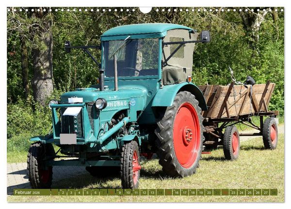 Produktbild: Traktoren - Altgediente Veteranen (Wandkalender 2026 DIN A3 quer), CALVENDO Monatskalender
