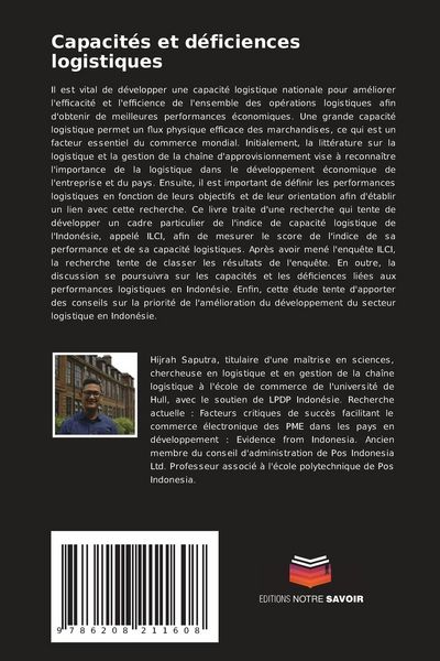 Produktbild: Capacit&eacute;s et d&eacute;ficiences logistiques