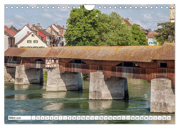 Produktbild: Bad S&auml;ckingen - St&auml;dtle am Hochrhein (Wandkalender 2026 DIN A4 quer), CALVENDO Monatskalender