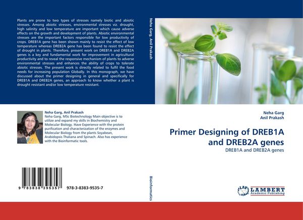 Produktbild: Primer Designing of DREB1A and DREB2A genes
