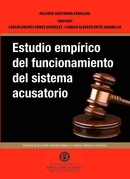 Produktbild: Estudio emp&iacute;rico del funcionamiento del sistema acusatorio