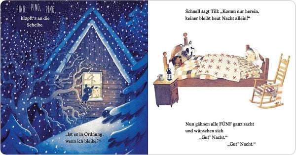 Produktbild: Klopf! Klopf! Komm herein, keiner bleibt heut Nacht allein!