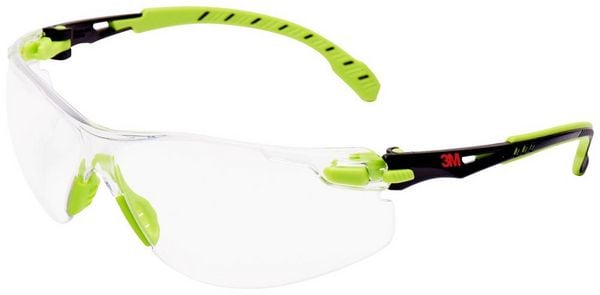 3M Solus S1201SGAF Schutzbrille mit Antibeschlag-Schutz Grün, Schwarz EN 166 DIN 166