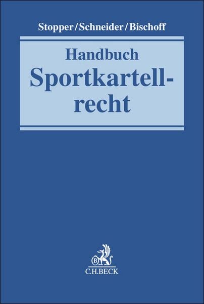 Produktbild: Handbuch Sportkartellrecht