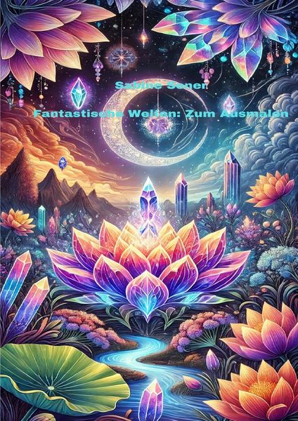 Fantastische Welten: Zum Ausmalen, Taschenbuch von Sabine Sener, Epubli, 9783818756970