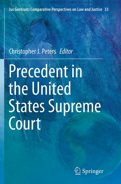 Produktbild: Precedent in the United States Supreme Court
