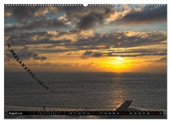 Produktbild: Norderney - von barfuss bis Cocktail (Wandkalender 2026 DIN A2 quer), CALVENDO Monatskalender