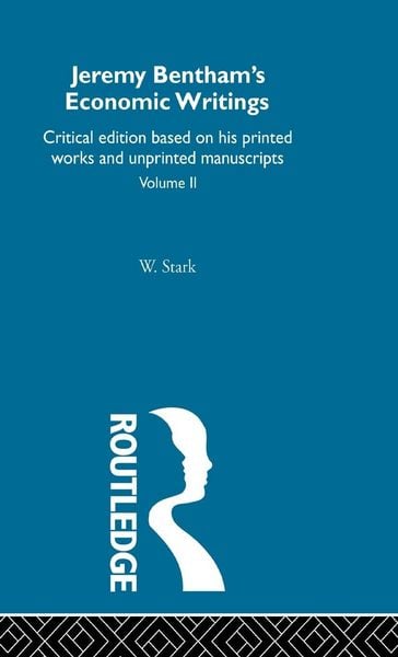 Produktbild: Jeremy Bentham's Economic Writings