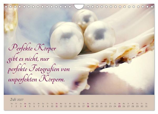 Produktbild: Innere Perlen (Wandkalender 2027 DIN A4 quer), CALVENDO Monatskalender