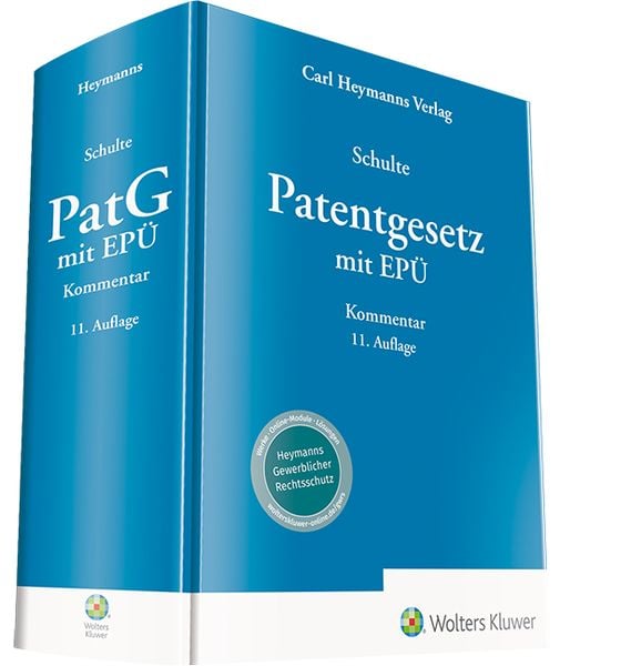 Produktbild: Patentgesetz mit Europ&auml;ischem Patent&uuml;bereinkommen