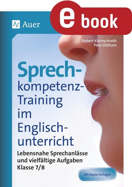 Produktbild: Sprechkompetenz-Training im Englischunterricht 7-8