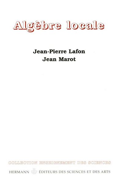 Produktbild: Alg&egrave;bre locale