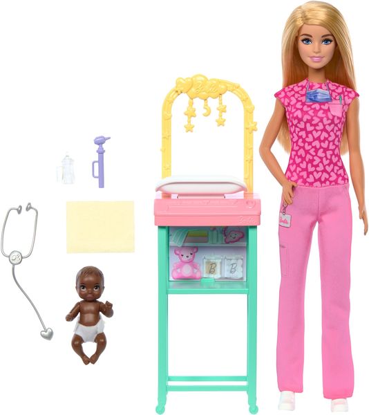 Produktbild: Barbie Nurturing Playset: Kinder&auml;rztin