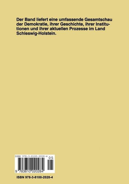 Produktbild: Demokratie in Schleswig-Holstein