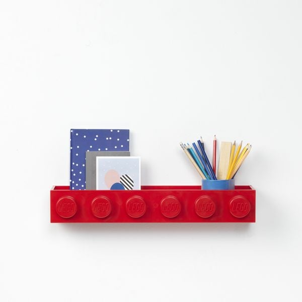 LEGO® Bücherregal Rot