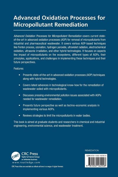 Produktbild: Advanced Oxidation Processes for Micropollutant Remediation