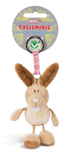 Produktbild: NICI Pl&uuml;schanh&auml;nger Talisminis Hase 7cm