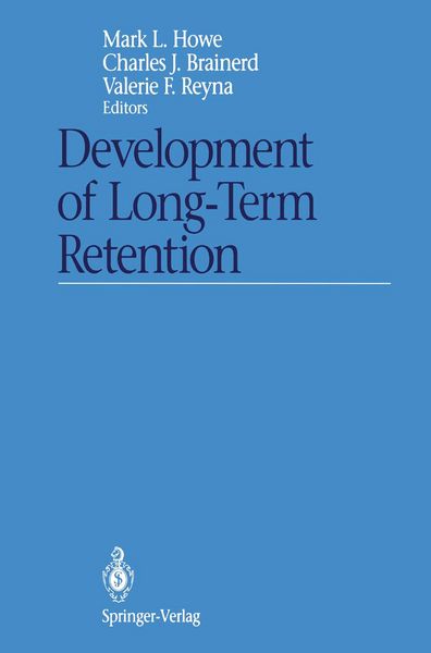 Produktbild: Development of Long-Term Retention