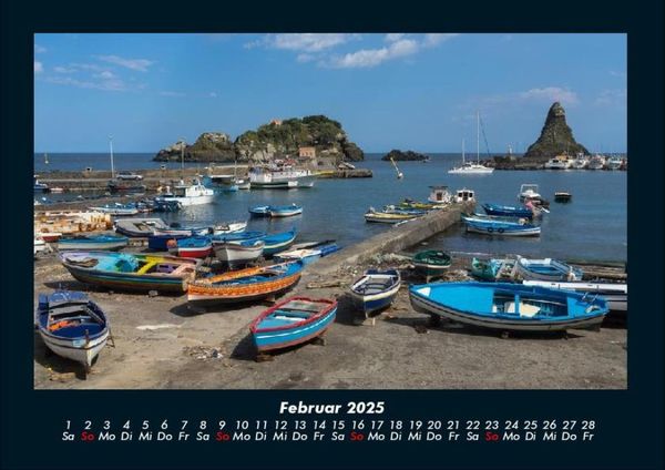 Produktbild: Boote 2025 Fotokalender DIN A4