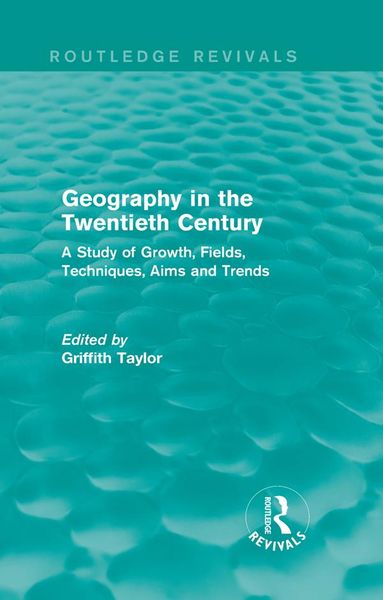 Produktbild: Geography in the Twentieth Century