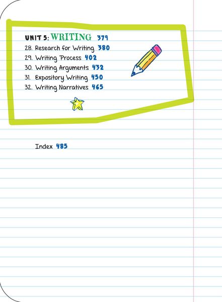 Produktbild: Everything You Need to Ace English Language Arts in One Big Fat Notebook